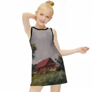 Crane Nest Children's Sleeveless Dress