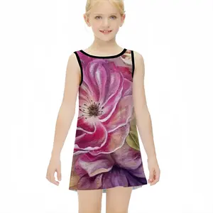 Smell Of Rose Children's Sleeveless Dress