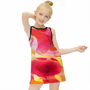 Pomegranate Children's Sleeveless Dress