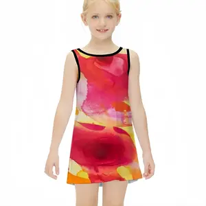 Pomegranate Children's Sleeveless Dress