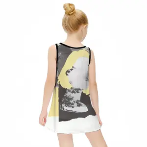 Yellow Children's Sleeveless Dress