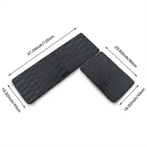 Black Kitchen Floor Mats (Multi-Size)