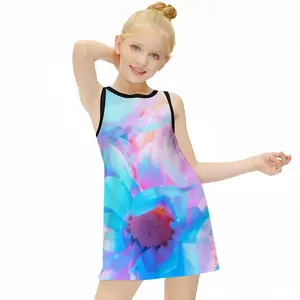 Flower Kiss 02 Children's Sleeveless Dress