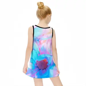 Flower Kiss 02 Children's Sleeveless Dress