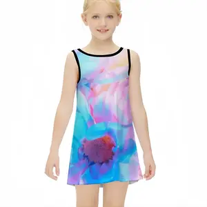 Flower Kiss 02 Children's Sleeveless Dress