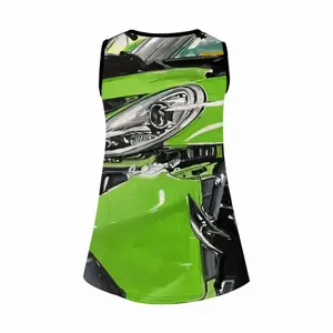 Porsche Gt3 Crash Children's Sleeveless Dress