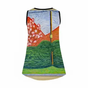 Verdant Curtain Children's Sleeveless Dress