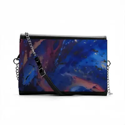 Silver Blue Multifunctional Shoulder Bag