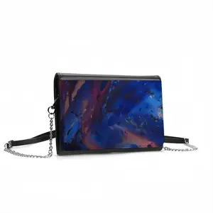 Silver Blue Multifunctional Shoulder Bag