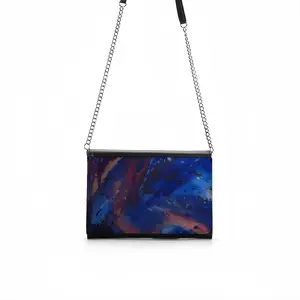 Silver Blue Multifunctional Shoulder Bag