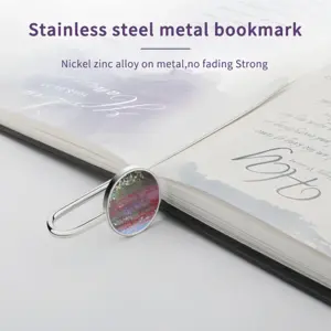 Diver Metal Bookmark