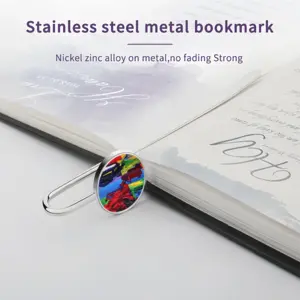 The Shopping Metal Bookmark