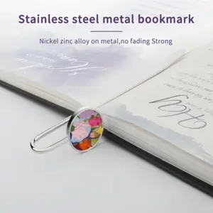 Indoor Mountain Metal Bookmark