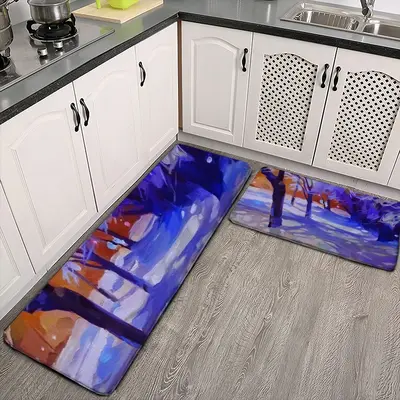 At Midnight In January Kitchen Floor Mats (Multi-Size)