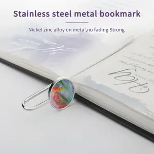 Rhythm Of Colors Metal Bookmark