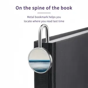 Untitled F Metal Bookmark