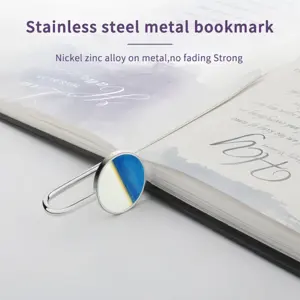 Untitled 26S Metal Bookmark