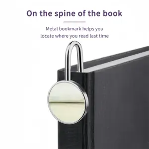 Untitled 25U Metal Bookmark