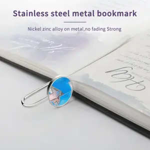 Angela No 4 Metal Bookmark