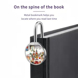 Office Injury Metal Bookmark