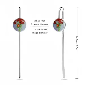 Tulips Metal Bookmark