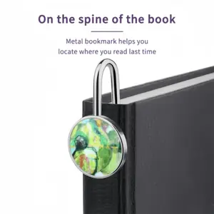 The Logic Of Illogic Metal Bookmark