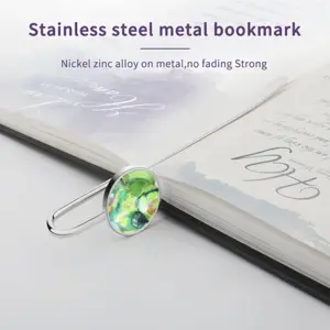 The Logic Of Illogic Metal Bookmark