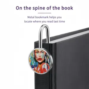 Summer Rain Metal Bookmark