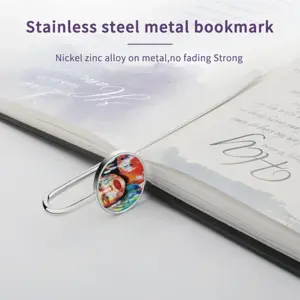 Summer Rain Metal Bookmark