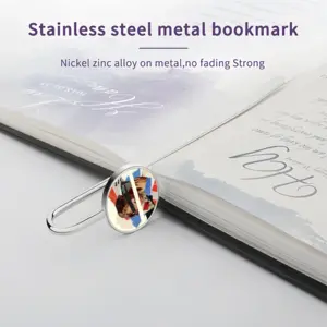 Victory Lap Metal Bookmark