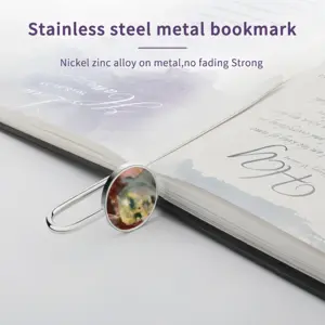 Warbler Metal Bookmark