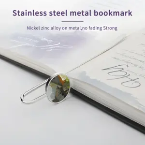 First Snow Metal Bookmark