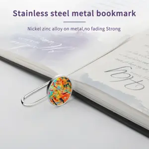 Playful Symbiosis Metal Bookmark