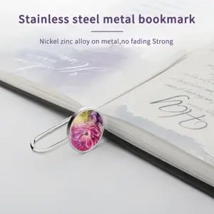 Smell Of Rose Metal Bookmark