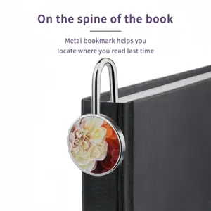 Roses Metal Bookmark