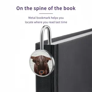 Bull - Red Bull Taurus Animals Buffalo Wild Metal Bookmark