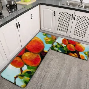 Apricot Tree Kitchen Floor Mats (Multi-Size)