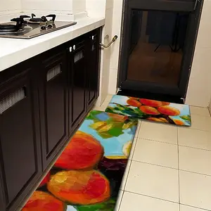 Apricot Tree Kitchen Floor Mats (Multi-Size)