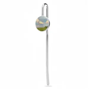 Countryside Landscape Metal Bookmark