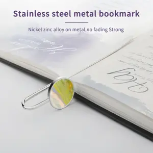 Flower Field Metal Bookmark