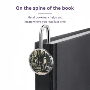 Gas Works Metal Bookmark