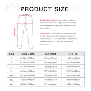 Men Angelic Penguin Sweatpants