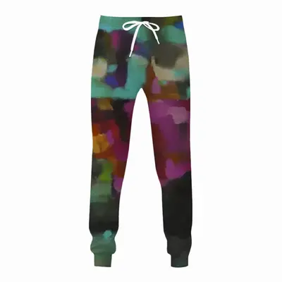 Men Floating Pink Sweatpants