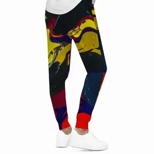 Men Running In Paint Sweatpants