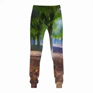 Men Waterfront Trees Alley Sweatpants