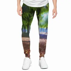 Men Waterfront Trees Alley Sweatpants