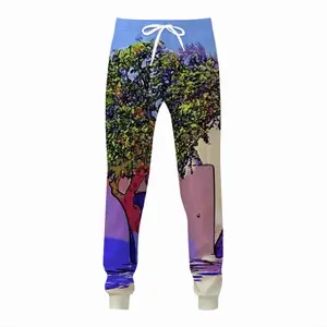 Men Santorini Trees In Oia Sweatpants