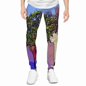 Men Santorini Trees In Oia Sweatpants