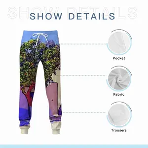 Men Santorini Trees In Oia Sweatpants