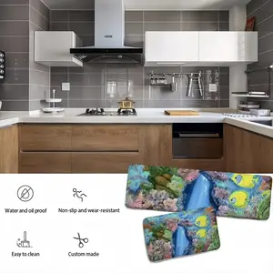 Underwater Meditation Kitchen Floor Mats (Multi-Size)